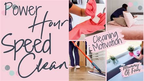 Power Hour Speed Clean With Me Cleaning My New House Laundry Routines Ad Mummy Of Four