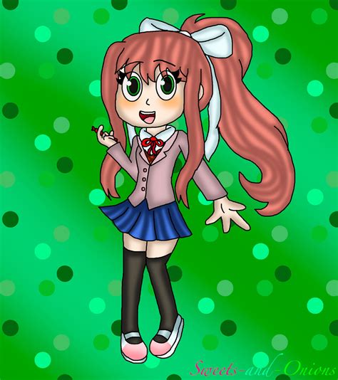 Just Monika By Sweets And Onions On Deviantart