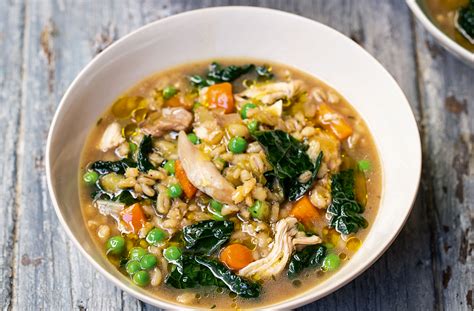 Place all ingredients except seeds in the bread machine according to the manufactures directions. Tom Kerridge's Chicken And Pearl Barley Soup | Dinner ...