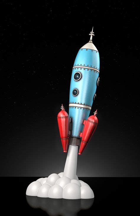 96 Best Vintage Rockets Images Retro Futurism Retro Rocket Sci Fi Art