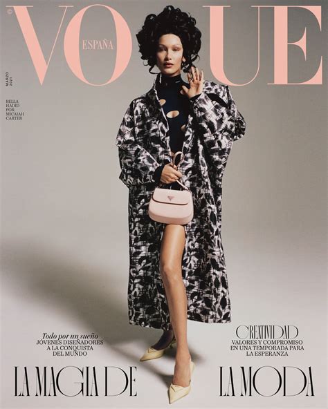 Bella Hadid Protagoniza La Portada De Marzo De Vogue España Vogue España