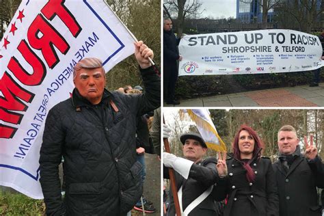 Britain First And Anti Racist Groups Demonstrate In Telford As It Happened Shropshire Star