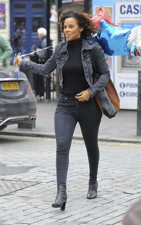 Rochelle Humes In Jeans Out And About In London Gotceleb