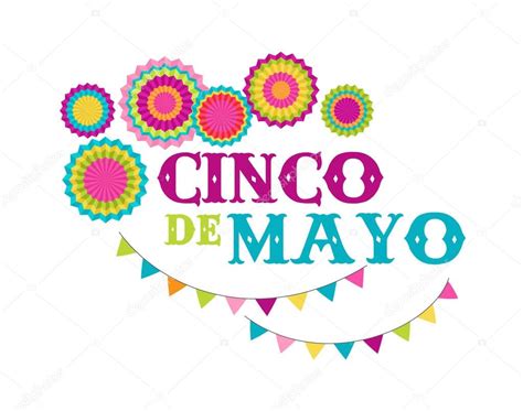 Cinco De Mayo Mexican Fiesta Banner And Poster Design With Flags