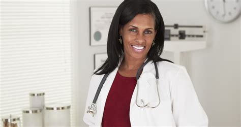 Senior Black Woman Doctor Smiling Stock Footage Video 9062525