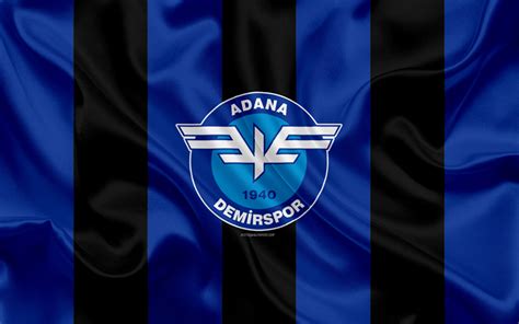 Giresunspor ve samsunspor ise aynı puanda. Download wallpapers Adana Demirspor, 4k, logo, silk ...