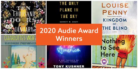 listen to the 2020 audie award winners san mateo county libraries