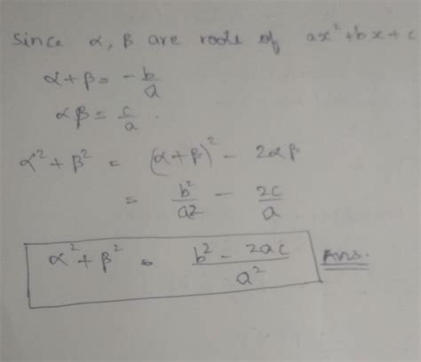 if alpha and beta are the zeros of the quadratic polynomial ax bx c 43885 hot sex picture