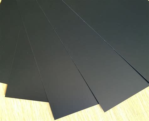 Aluminium Sheet 5005 Aq H14 Black Anodised 1 Side And Pc 1 Side