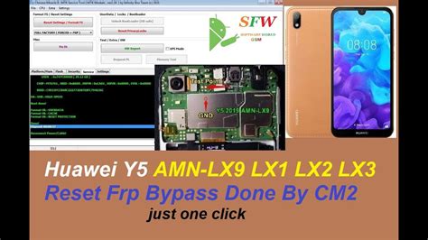 Huawei Y5 2019 Amn Lx9 Lx1 Lx2 Lx3 Reset Frp Bypass By Cm2 Youtube