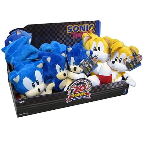 Sonic The Hedgehog 20th Anniversary Classic Plush Case