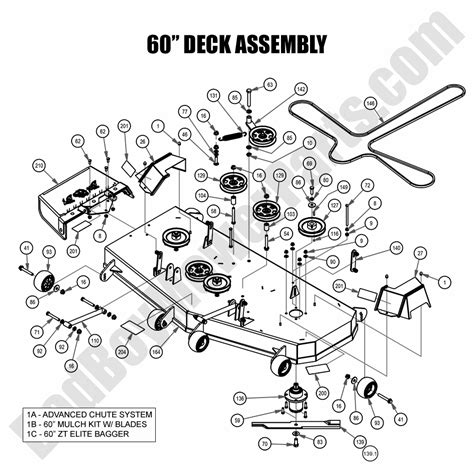 Bad Boy Mower Parts 2021zt Elite60 Deck Assembly