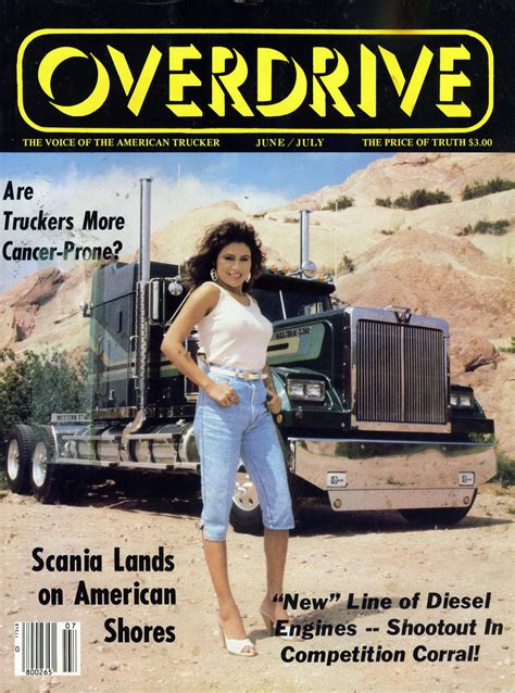 Photo 01 June July 1985 Front Cover 06 07 Overdrive Magazine June