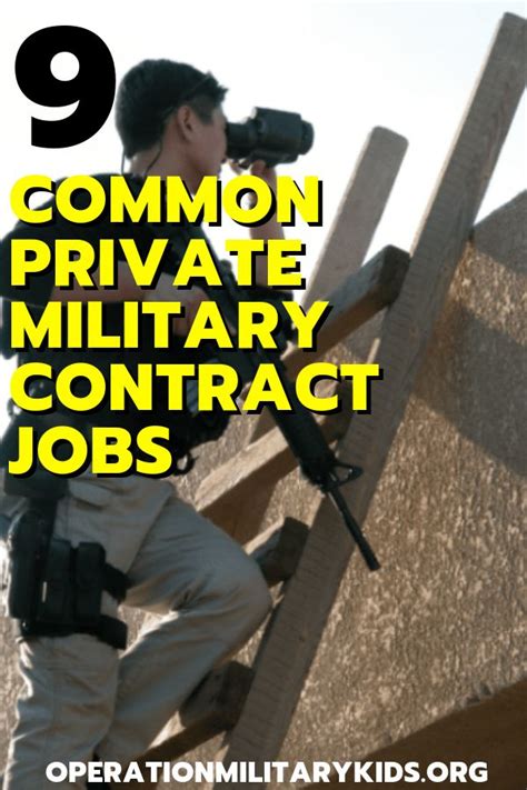 9 Common Private Military Contractor Jobs Private Military Company