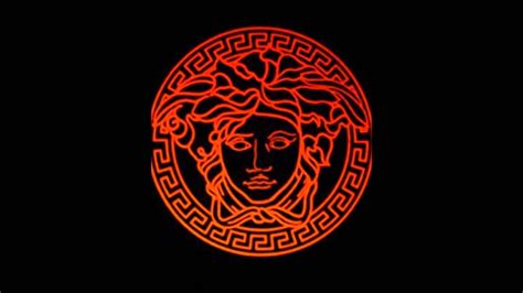 Download The Iconic Versace Logo Wallpaper