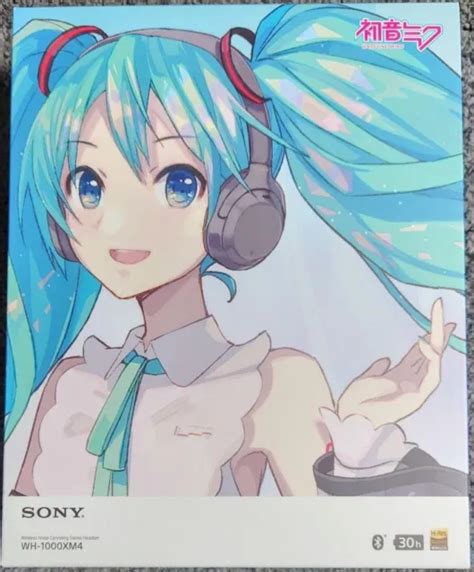 Sony Wireless Headphones Wh 1000xm4 White Hatsune Miku Model Used 700