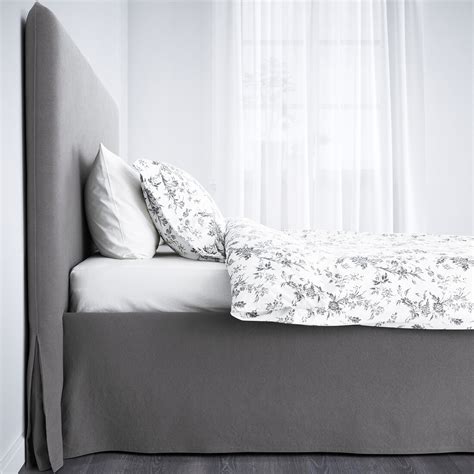 Godfjord Bed Frame Gray Lönset Ikea