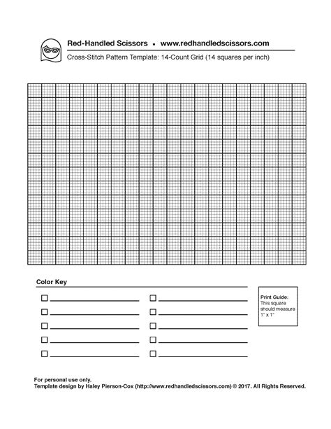 Free Cross Stitch Graph Paper Pattern