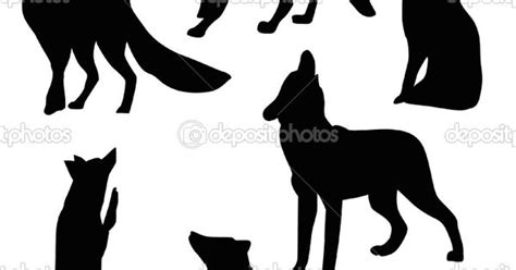 Depositphotos6327963 Fox And Wolf Silhouettes 734×1024 Housy