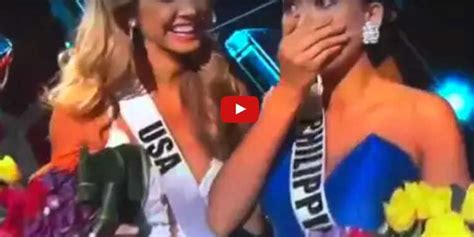 wrong contestant crowned at miss universe pageant