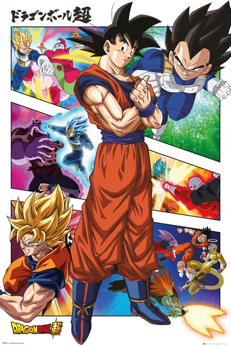 Строго 21+ гуляй рука, балдей глаза. Dragon Ball Super Poster Panels in 2020 | Dragonball z ...