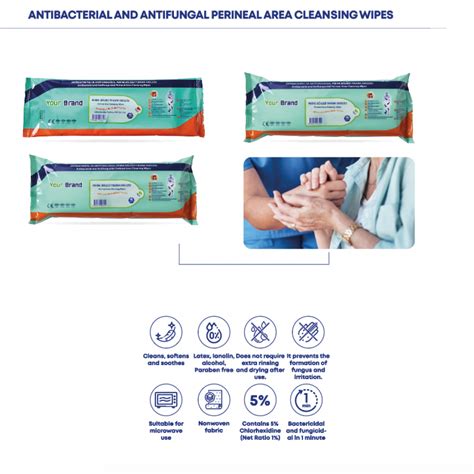Perineal Area Cleansing Wipes Baylarmed