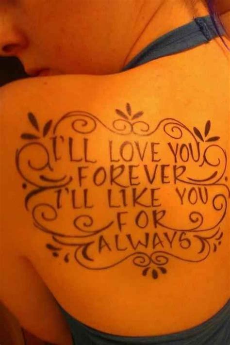 Love You Forever By Robert Munsch 23 Epic Literary Love Tattoos I Love This Book This Story