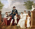 Guillaume Descamps, Portrait of Joachim Murat and his family in Naples ...