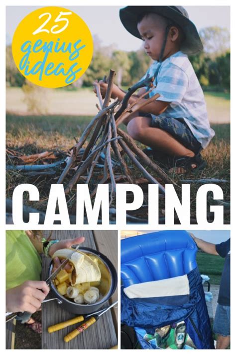 25 Genius Ways To Make Camping With Kids Easy And Fun Kids Activities Blog