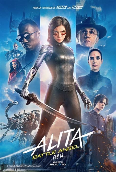 Alita Battle Angel 2019 Movie Poster