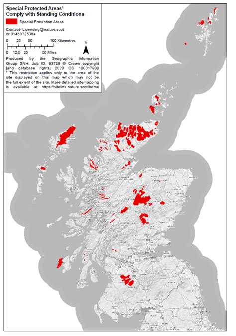 Special Protected Areas Spa In Scotland Map Naturescot