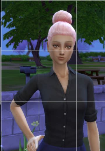 Mod The Sims Pink Lace Non Default Pastel Hair Colour