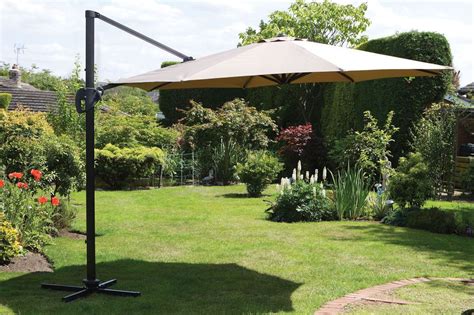 Check spelling or type a new query. Garden Parasol / Shade 3.5m Cantilever Parasol (Quality ...