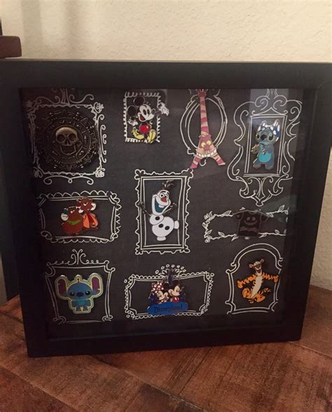 Put Together A Shadow Box Display For My Small Pin Collection Really