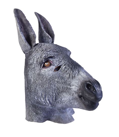 Donkey Mask Animal Mask Latex Mask Shrek Paegant Party