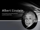 PPT - Albert Einstein PowerPoint Presentation, free download - ID:1551508