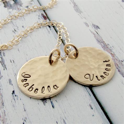 Personalized Jewelry Name Necklace Gold Name Necklace
