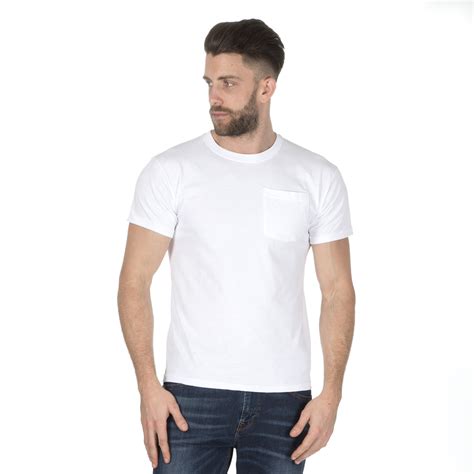 Mens Plain Cotton T Shirts Heavy 100 Cotton Tees Short Sleeve Chest