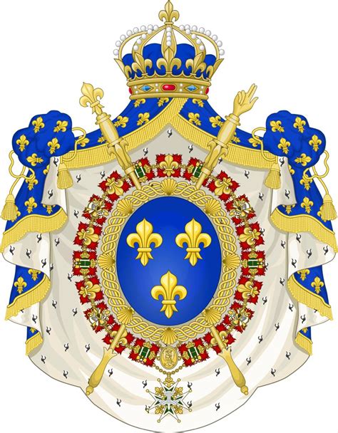 1815 1830 Kingdom Of France Coat Of Arms Coat Of Arms French