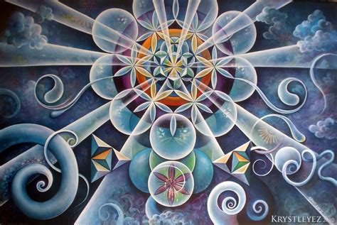 From Seed To Flower To Fruit — Krystleyez Sacred Geometry Art