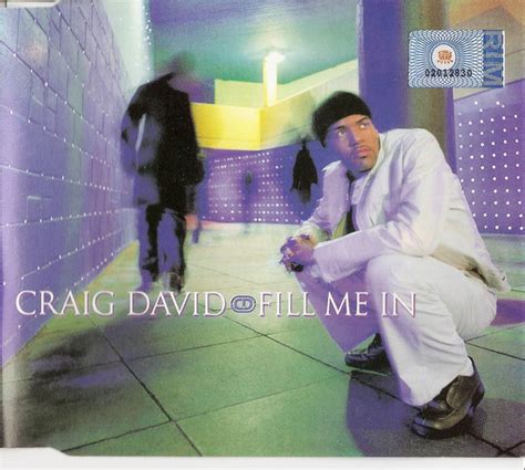 Craig David Fill Me In 2000 Cd1 Cd Discogs