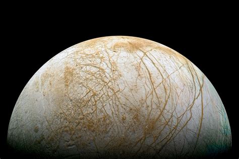 (astronomy) a moon of jupiter. Spacecraft could taste Europa's sea by sampling its ...