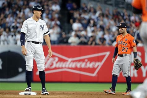 The Long And Short Of It Aaron Judge Jose Altuve Drive Their Teams In