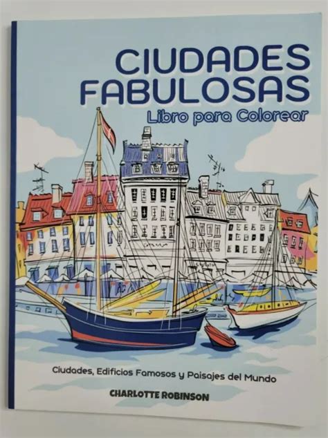 Ciudades Fabulosas Libro Para Colorear New Edificios Famosos Paisajes Del Mundo Eur 1393