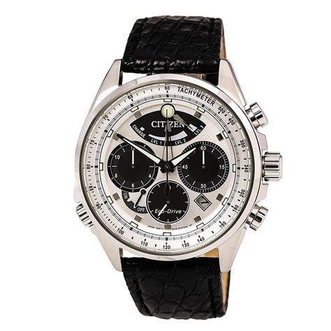 Mens Citizen Eco-Drive Limited Edition Calibre 2100 Leather Strap Watch ...