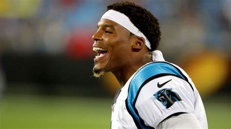 Cam Newton Of Carolina Panthers Was Giving Female Reporter Compliment