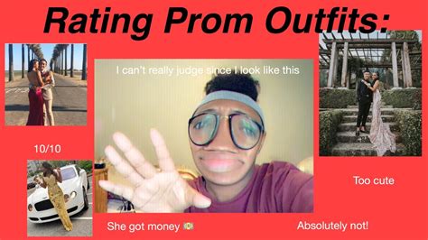 Rating Prom Outfits Youtube