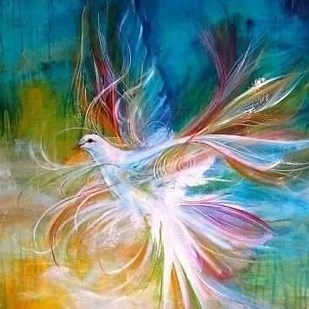 Image result for beautiful colorful images of the holy ghost