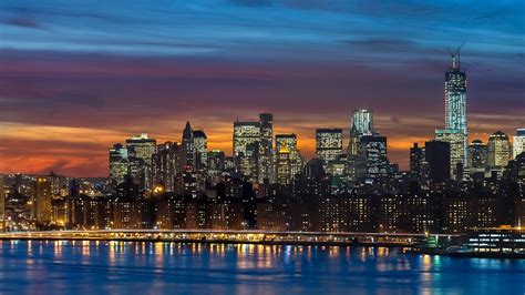 10 New New York Skyline Hd Wallpapers Full Hd 1920×1080 For Pc
