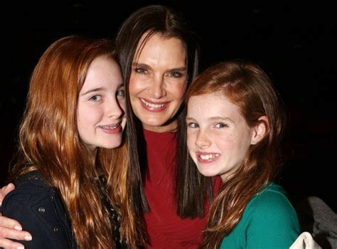 Teenage Daughters Two Daughters Brooke Shields Daughter I Am Jealous